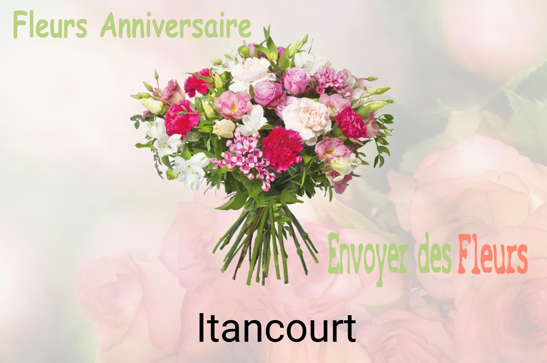 Bouquet de fleurs d’anniversaire livré à Itancourt