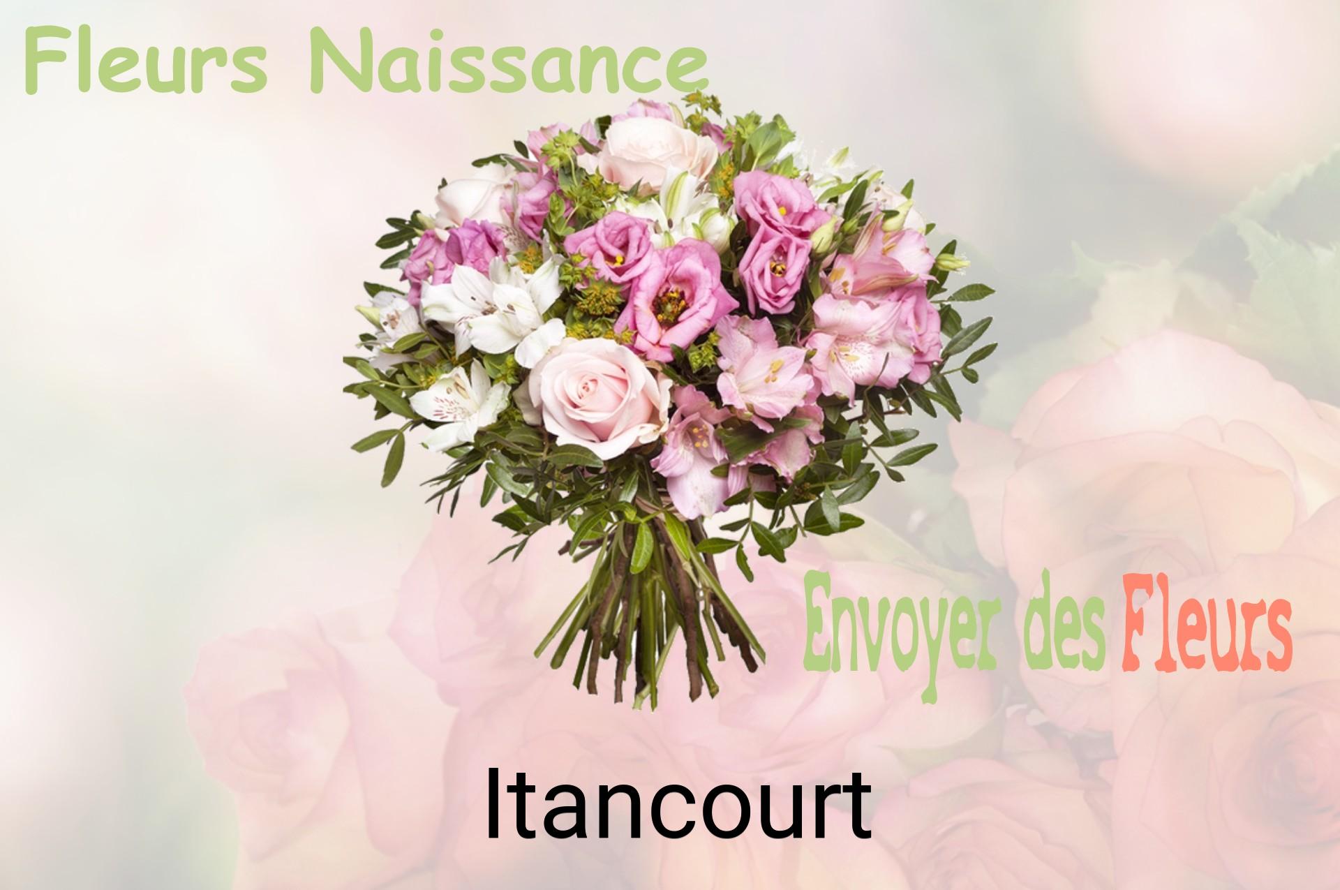 Bouquet de fleurs de naissance livré à Itancourt
